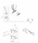Ignition Diagram and Parts List for 112P02-0002-H1  Briggs and Stratton Engine